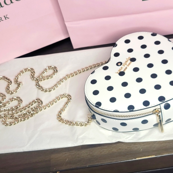 Kate spade mini heart crossbody Dot dot dot - Picture 13 of 16